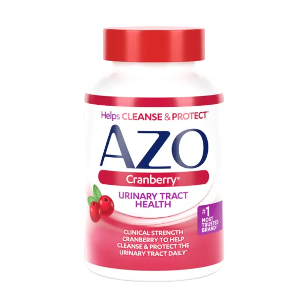 AZO cranberry softgels product packaging